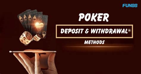 888 poker withdrawal methods